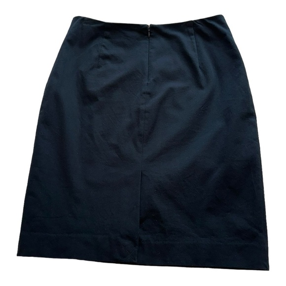 Cortefiel Basics Flat Front A-Line Skirt Midi High Rise Zipper Pockets - EUR 42 - Picture 2 of 11